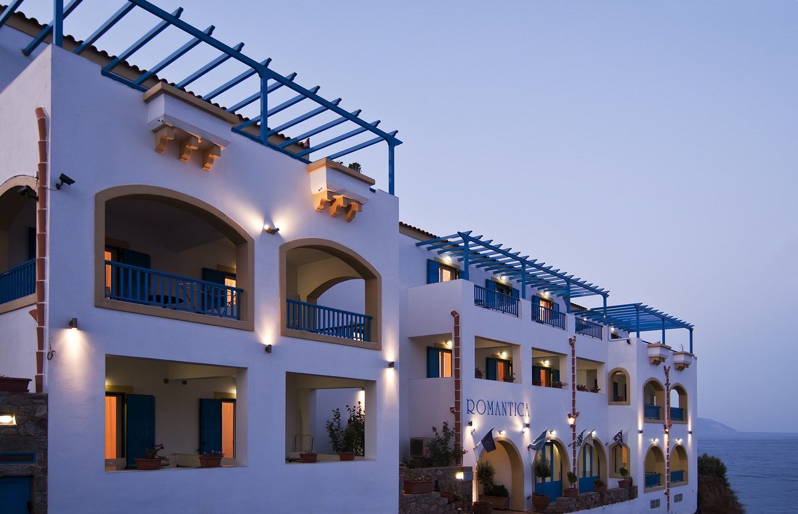 Romantica Hotel Agia Pelagia  Luaran gambar