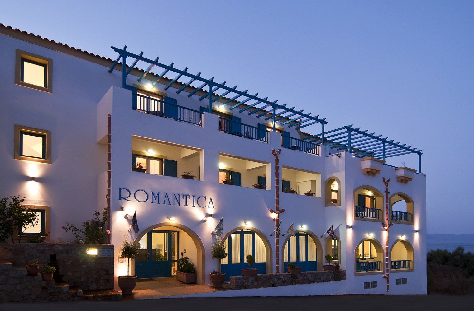 Romantica Hotel Agia Pelagia  Luaran gambar